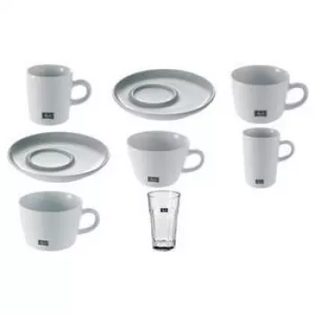 Cappuccinotasse MELITTA M-Cups 0,25 L Porzellan weiß — 65 mm Höhe