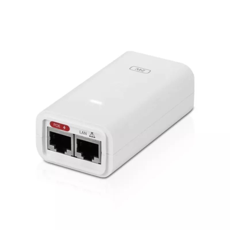 Ubiquiti POE-24-12W-G-WH PoE-Stromversorgung, 24V, 0,5A, 12W, Gigabit