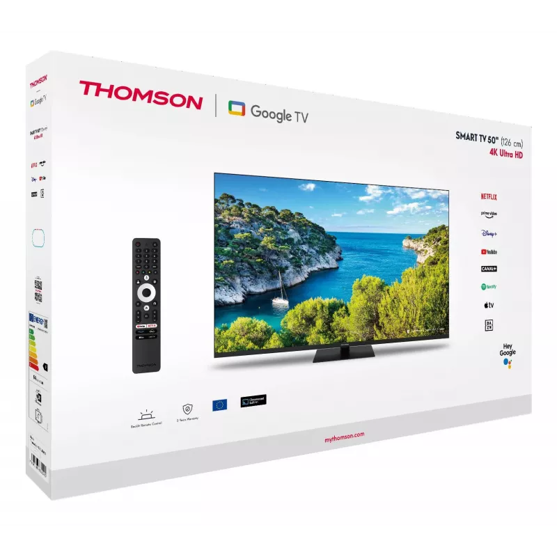 TV-Gerät|THOMSON|43 Zoll|4K Ultra HD|3840 x 2160 Pixel|Flachbildschirm|16:9|LCD|43UG5C14