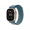 Armband Apple MFTJ4ZM/A Smartwatch-Zubehör Blau Titan Polyester Spandex