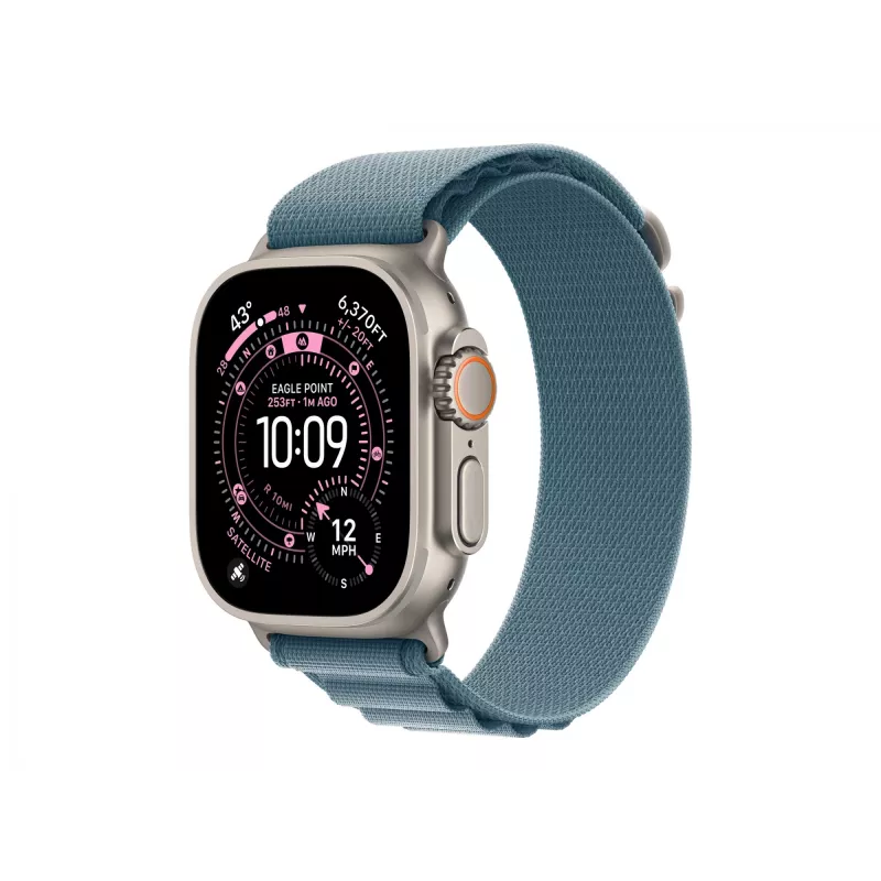 Armband Apple MFTJ4ZM/A Smartwatch-Zubehör Blau Titan Polyester Spandex