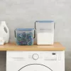 Behälter für Reinigungsflüssigkeiten Rotho Basic 4,5 l Modell 1770201100RP, transparenter Technopolymer mit Deckel und Aufhängeloch