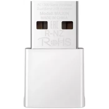 Netzwerk-USB-Adapter MERCUSYS MA30N — Dualband-WLAN (2,4/5 GHz), 400/867 Mbit/s, USB 2.0, interne Antenne, Weiß