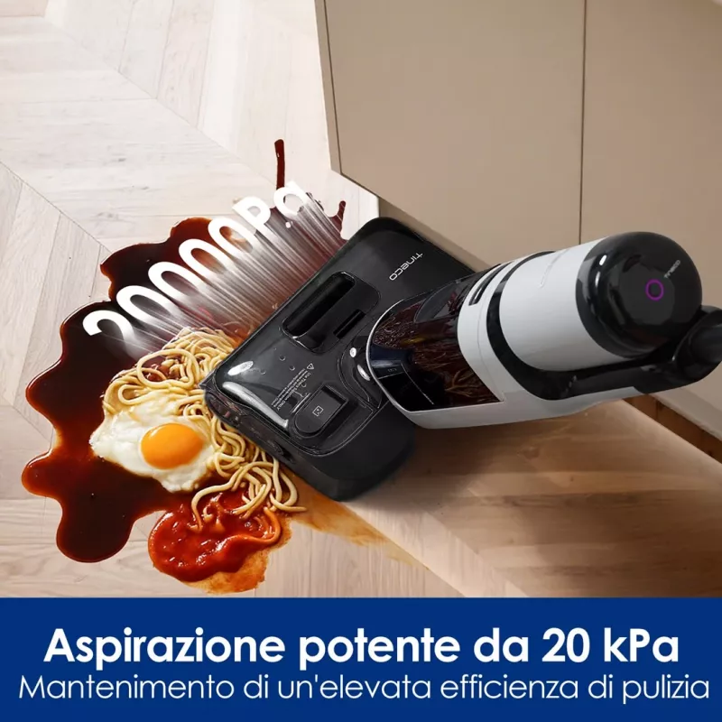 Kabelloser Bodenreiniger Tineco Floor One i5 Stretch Plus – leichter, Nass- & Trocken-Bodenwischer in aufrechter Bauform