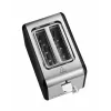 Toaster TE2052 Edelstahl schwarz