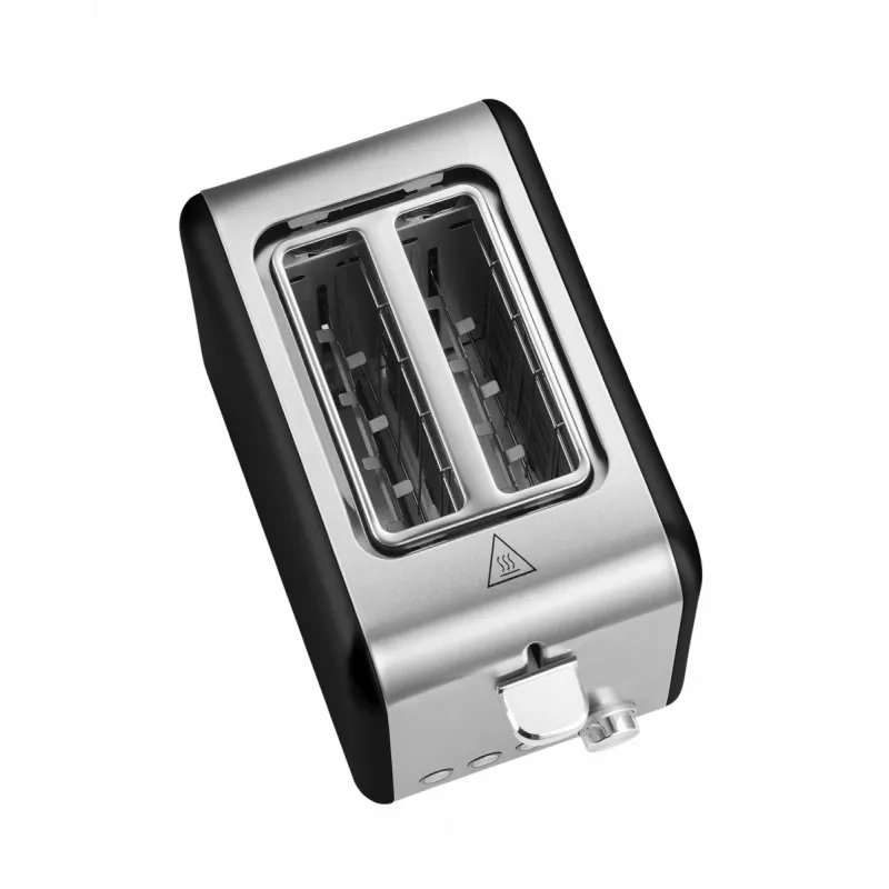 Toaster TE2052 Edelstahl schwarz