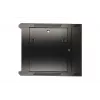 Extralink Rackmount-Gehäuse 9U 600x600 AZH Schwarz wandmontiert, Schwingtyp