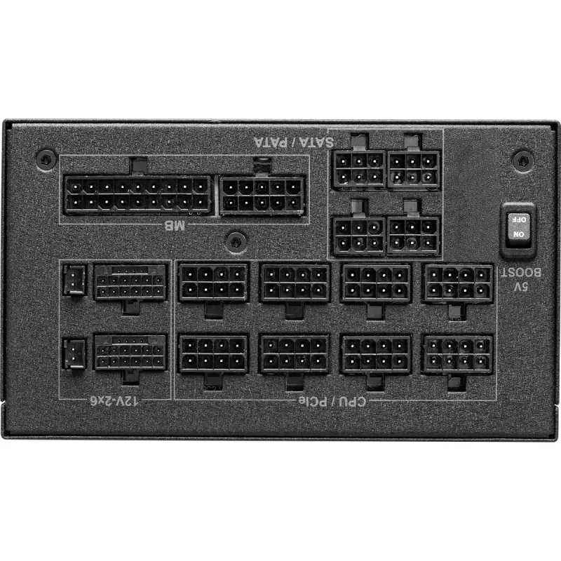 Netzteil ASROCK Taichi TC-1300T 1300 W 20+4 Pin ATX 80 PLUS Titanium, schwarz, 135 mm Lüfter