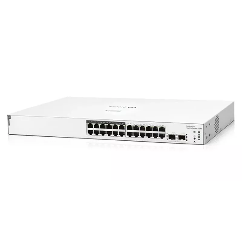 HPE Aruba Networking Instant On Switch 24p Gigabit CL4 PoE 2p SFP 195W 1830