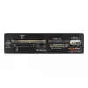 DeLOCK 91708 Kartenleser USB 2.0 Intern Schwarz Grau CF SD MicroSD