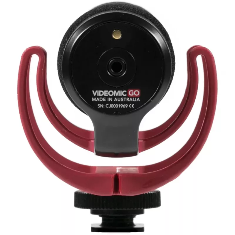 VideoMic GO, Mikrofon schwarz/rot