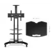 Ablage für Digital Signage Display ONKRON APT1551-B, ABS und Stahl, 460×320×20 mm, schwarz