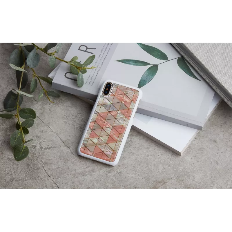 Smartphone-Hülle iKins für iPhone XS / XS Max diamantweiß Schutzhülle