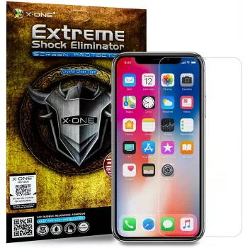 Shock Eliminator X-ONE Hülle für iPhone 7 — schwarz, robuste leichte Schutzhülle