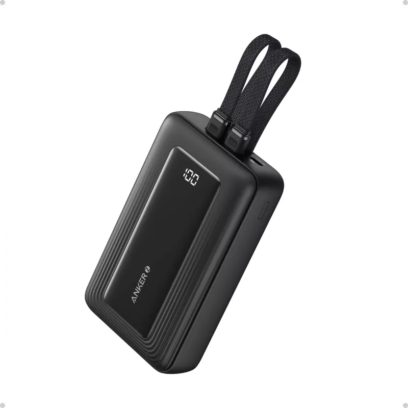 PowerBank 20.000 mAh 30W Kabel C/Lightning 1USB-C 1USB-A Blau