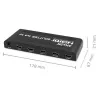 Qoltec 51798 Aktiver HDMI-Splitter 4 x HDMI 4K x 2K | 3.4Gb/s