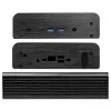Computergehäuse Akasa Newton S UCFF Gehäuse, Intel NUC, schwarz