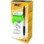 BIC Kugelschreiber ATLANTIS REFRSH 1,0 mm schwarz, Box 12 Stk. 136717