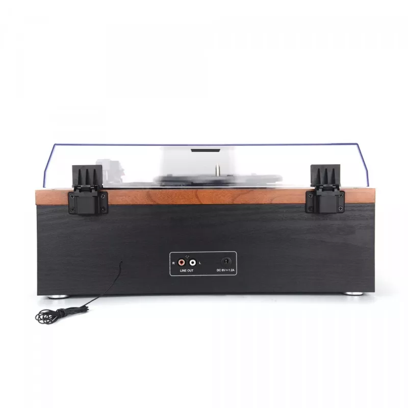 Plattenspieler AKAI ATT-14BT mit Bluetooth, Riemenantrieb, integriertem Phono-Vorverstärker, USB-Ausgang