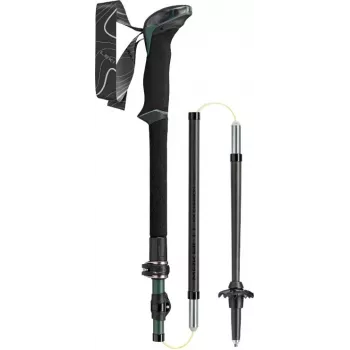 Trekkingstöcke Leki TR Makalu FX verstellbar 110–130 cm, grün