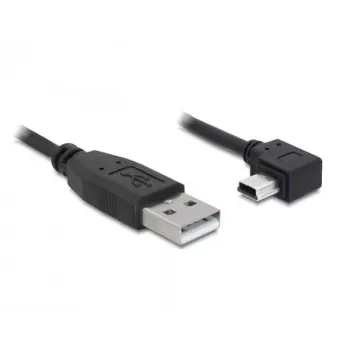 USB-Kabel DeLOCK 82684 USB 2.0 5m USB A Mini-USB B Schwarz