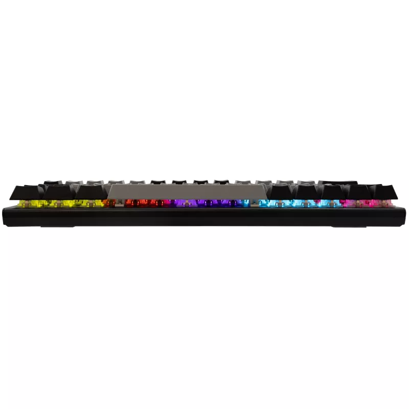 Mechanische Gaming-Tastatur White Shark Wakizashi GK-002721V2 — grau-schwarzer Rahmen, US-Layout, blaue Schalter