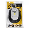 Tragbarer Safe Yale Y500 10011, Schlüsselkasten, Zahlenschloss, 130×39×187 mm, schwarz/grau
