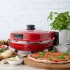 Pizzamaker Petra PT5666VDE Bella Pizza 1200 W antihaftbeschichtete Oberfläche, Tisch-Pizzaofen