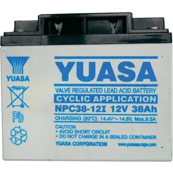 Blei-Säure-Batterie Yuasa NPC38-12 12V 38Ah