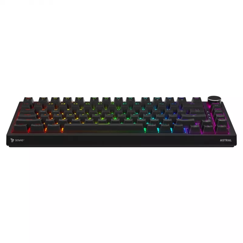 Savio ASTRAL BLACK JADE Tastatur Gaming USB QWERTY US International