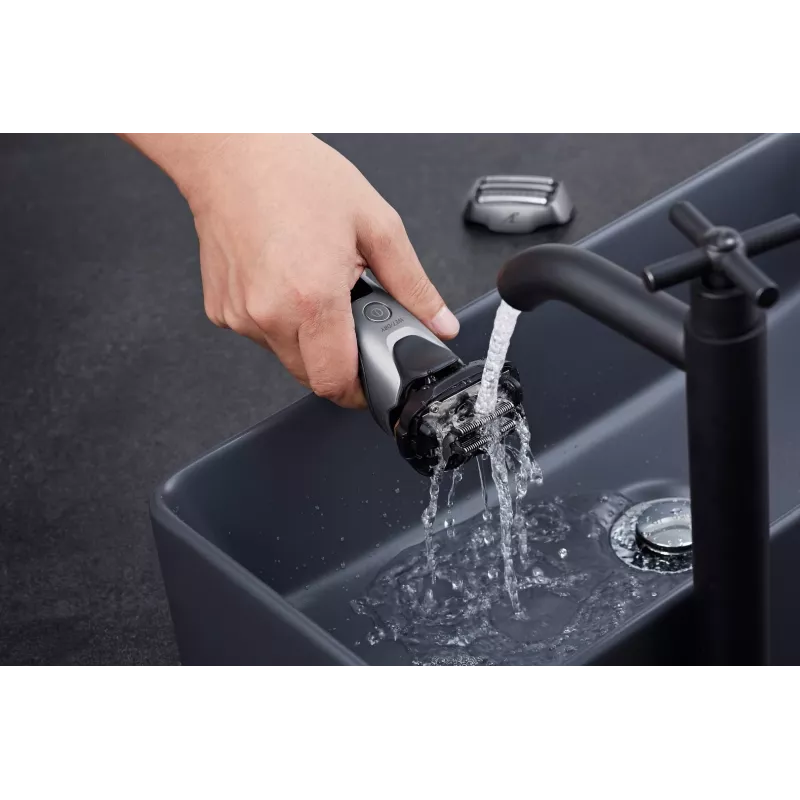 Folienrasierer Panasonic ES-LV69 Schwarz Silber Edelstahl Lithium-Ion