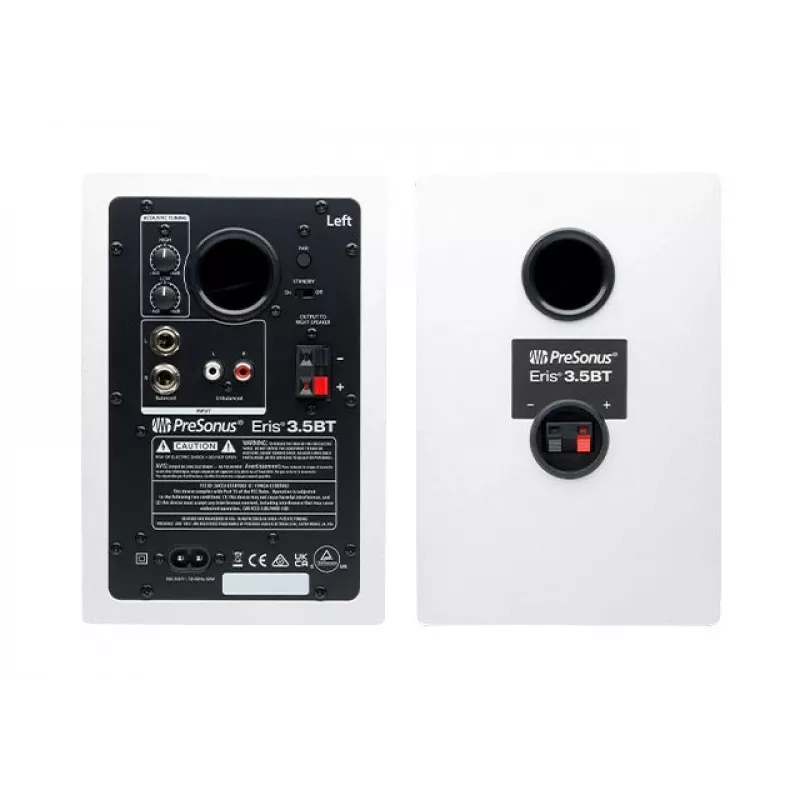 PreSonus Eris 3.5 BT Weiß 2nd Gen – ein Paar aktive BT-Monitore
