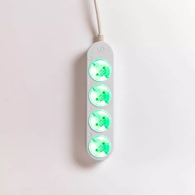 Smart 12A Shelly Power Strip 4 Gen4 Zigbee/Matter Steckdosenleiste