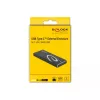 SSD-Gehäuse DeLOCK 42003 Externes Gehäuse für M.2 SATA SSD mit USB Type-C