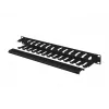 Kabelmanagement Lanberg AK-1704-B Schwarz 482,5 mm 1 Stk.