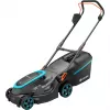 Akku-Rasenmäher PowerMax 37/36V P4A Ready-To-Use Set, 36 Volt (2x18V) (schwarz/grau, 2x Li-Ionen-Akku 4,0Ah, POWER FOR ALL ALLIANCE)