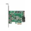DeLOCK PCI Express x1 Karte auf 2 x USB 3.2 Gen 1 Typ-A + 1 x interner 19-Pin-Header