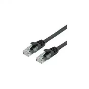 VALUE - Patch-Kabel - RJ-45 (M) auf RJ-45 (M) - 1,5 m - UTP - CAT 6a - vergossen - Schwarz (21.99.1485)