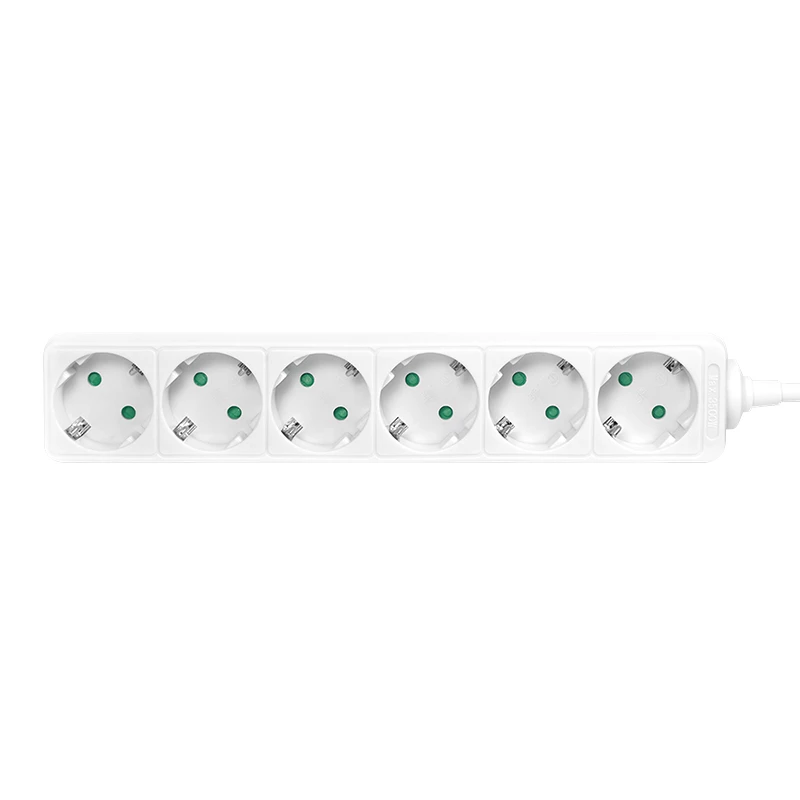 Power Extension LogiLink LPS238 1.5m 6 AC Outlets Indoor White