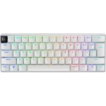 Logitech G PRO X 60 Gaming Tastatur USB RF Wireless Bluetooth QWERTY US International Weiß