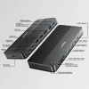 Dockingstation UNITEK D1104A01 USB4 Kabelgebunden 100 W Power Delivery