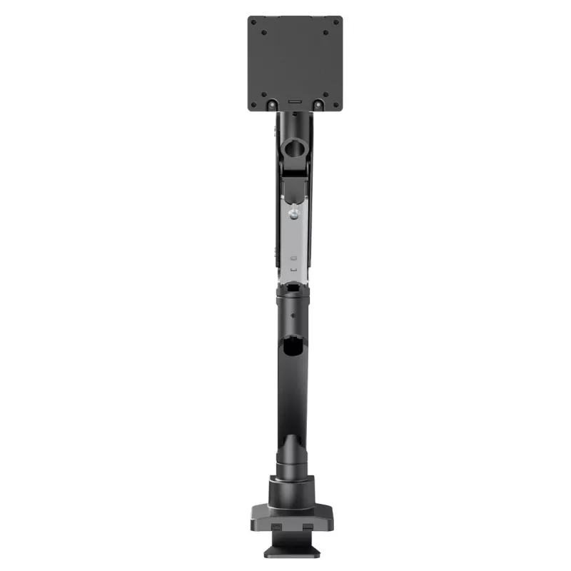 Maclean MC-968 Doppelarm Monitorhalterung mit Gasfeder 17-57 27 kg Schwerlast Stabil Vollbeweglich Halterung Max VESA 200x200