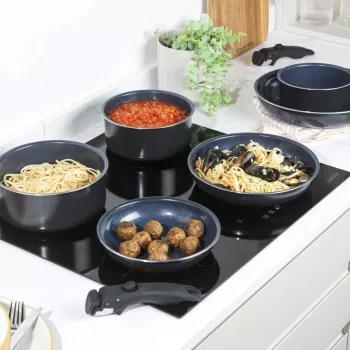 Kochtopf-Set Russell Hobbs RH03321EU7 — 8-teilig, antihaftbeschichtet, spülmaschinengeeignet
