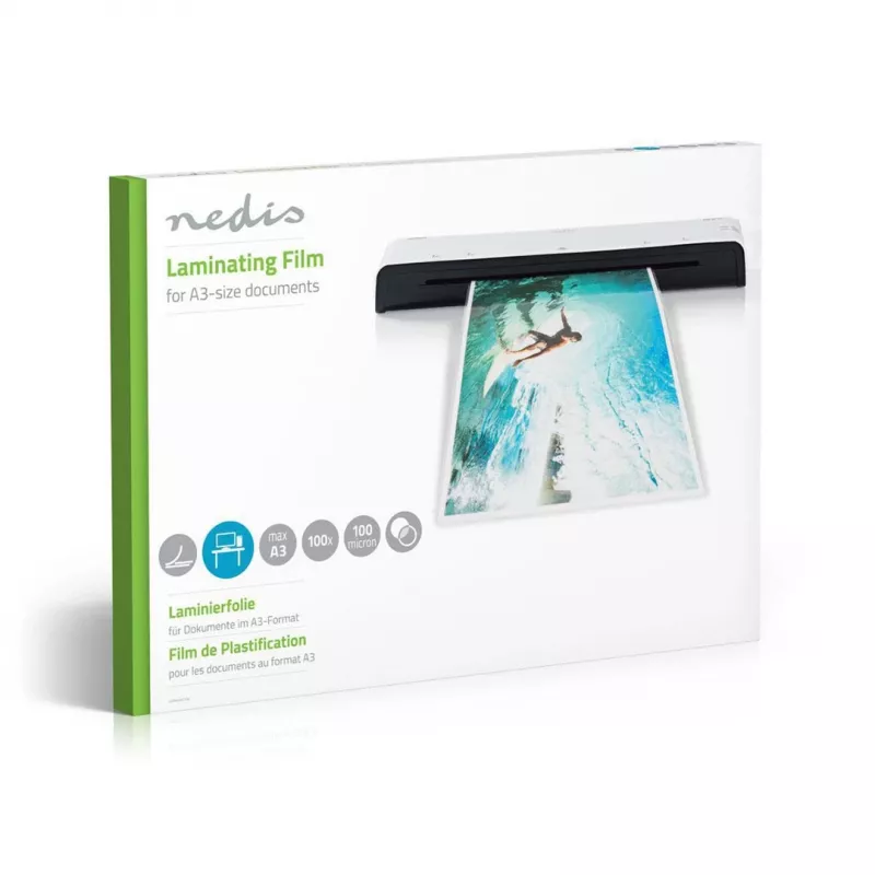 Nedis LAMIA3AT100 Laminierfolie