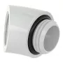 Abgewinkelter Adapter 45° Barrow TDWT45-V2 W – G1/4 Außengewinde auf G1/4 Innengewinde, Weiß