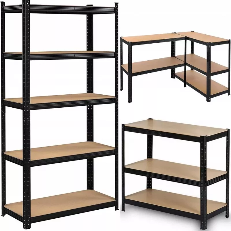 Metallregal Schwarz 205X120X45CM