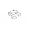 Propellerschutz für DJI-Drohnen, Modell CP.FP.00000300.01, grau, 2er-Pack