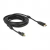 Videokabel-Adapter DeLOCK 83732 Mini DisplayPort auf HDMI 5 m Schwarz