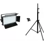 LED-Set EUROLITE PLL-480 CW/WW mit Stativ – Bühnen-/Umgebungslicht, einstellbar kalt- & warmweiß