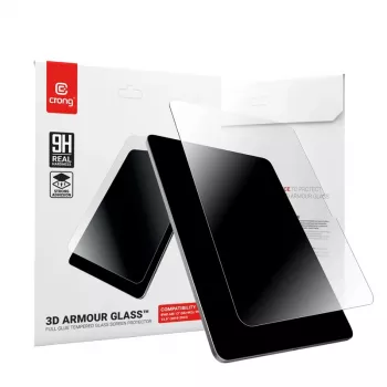 Gehärtetes Glas Displayschutz Crong für iPad 13 M3 / iPad Air 13 M2, 9H Härte
